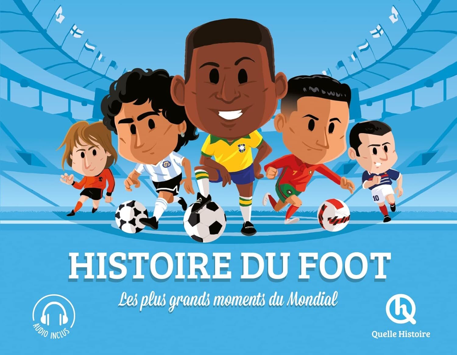 9782371047884 Histoire du foot: Les plus grands moments du Mondial - Patricia Cr