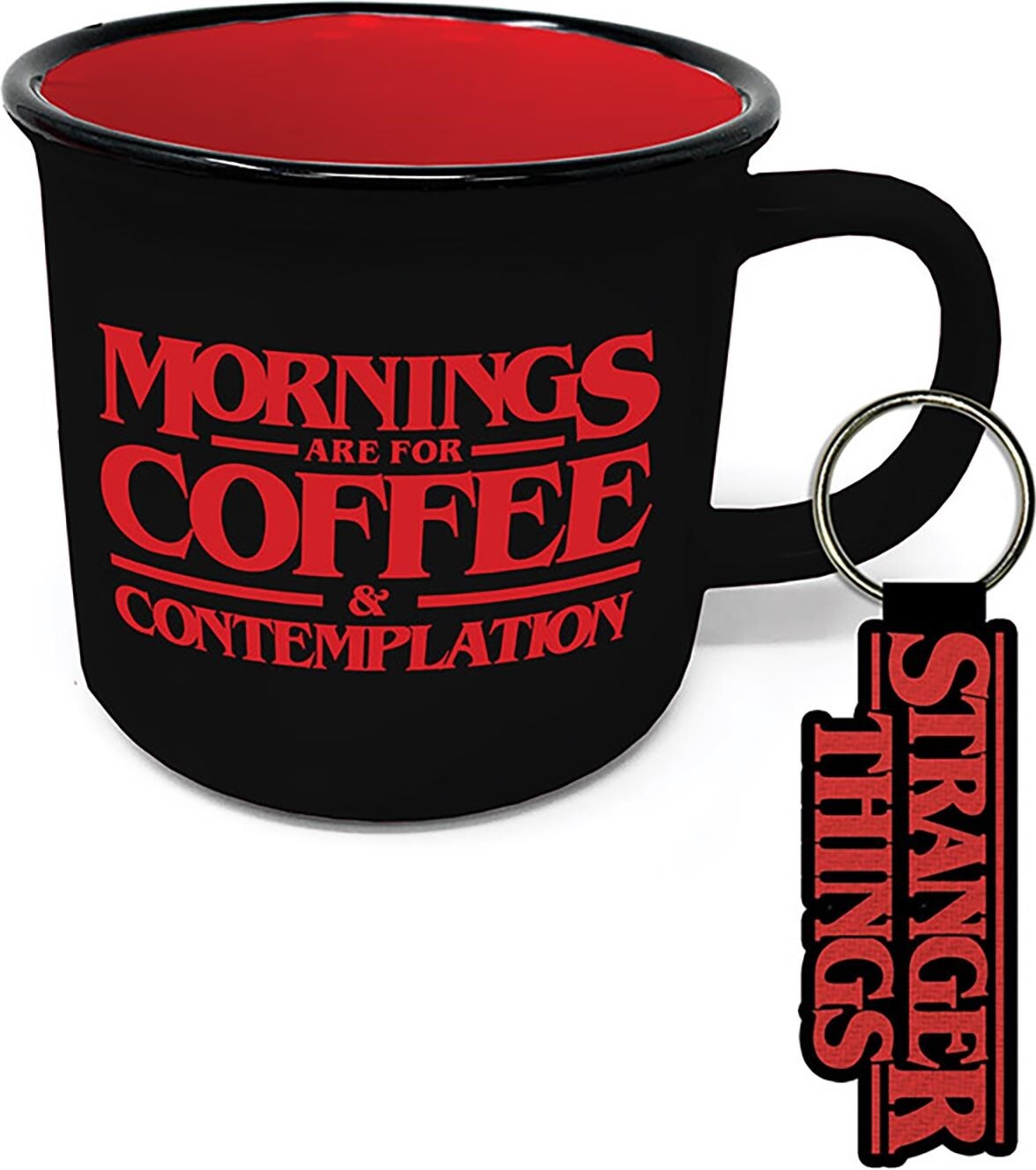 Stranger Things: Pyramid - Coffee And Contemplation Campfire Gift Set (Mug & Key