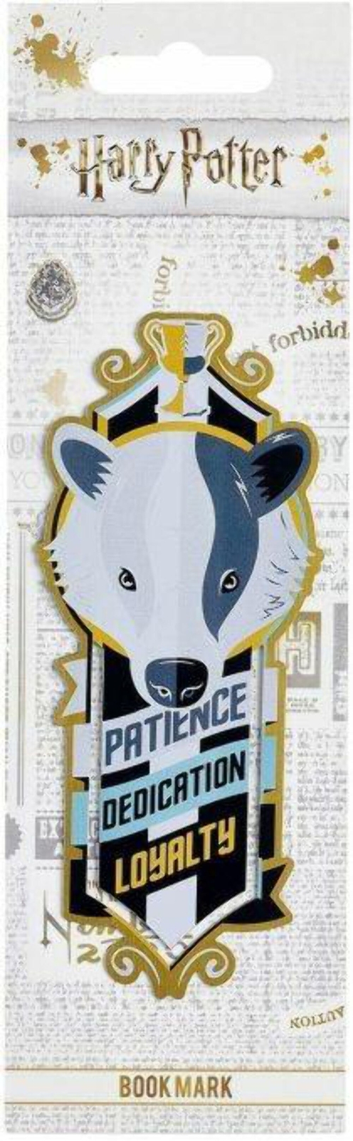 HARRY POTTER: HUFFLEPUFF BOOKMARK SEGNALIBRO