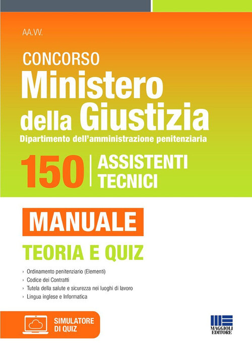 Concorso Ministero Della Giustizia. Dipartimento Dell'Amministrazione Penitenzia