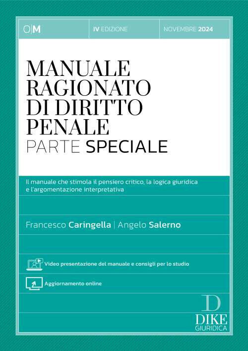 Manuale Ragionato Di Diritto Penale. Parte Speciale -  - 2024