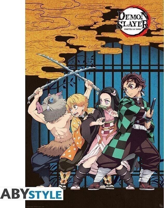 Demon Slayer: ABYstyle - Group (Poster 91,5X61 Cm) -