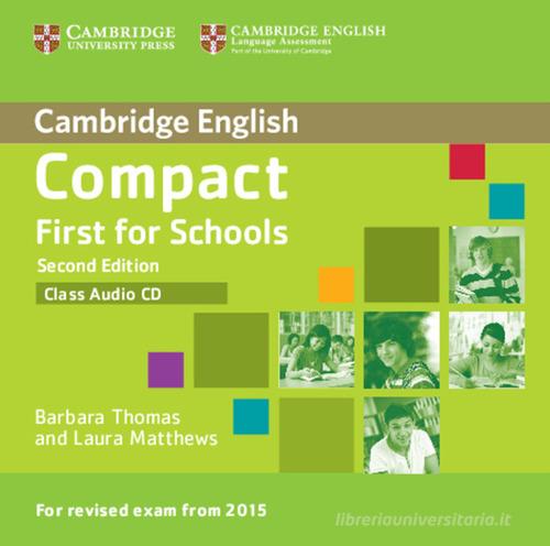 9781107415744 Compact First for Schools - Barbara Thomas,Laura Matthews