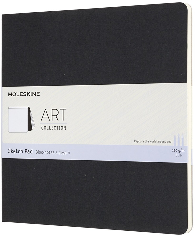 ART SKETCH PAD. SQUARE, BLACK -  8058647626833