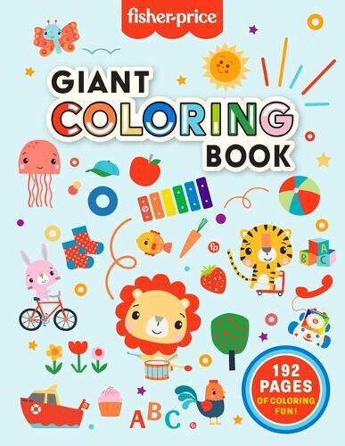 Fisher-Price: Giant Coloring Book (Fisher Price) by Mattel