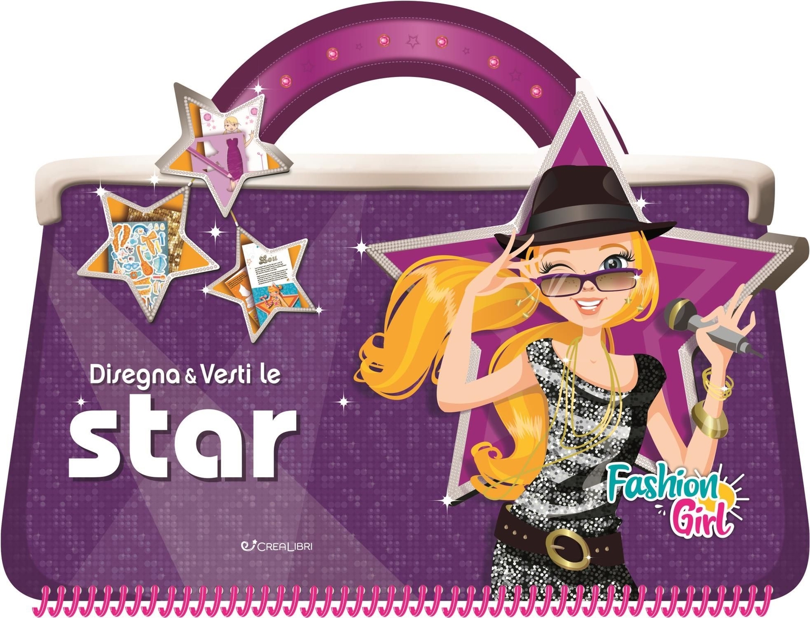 Libri Lili Chantilly - Disegna E Vesti Le Star. Fashion Girl. Con Adesivi. Ediz.