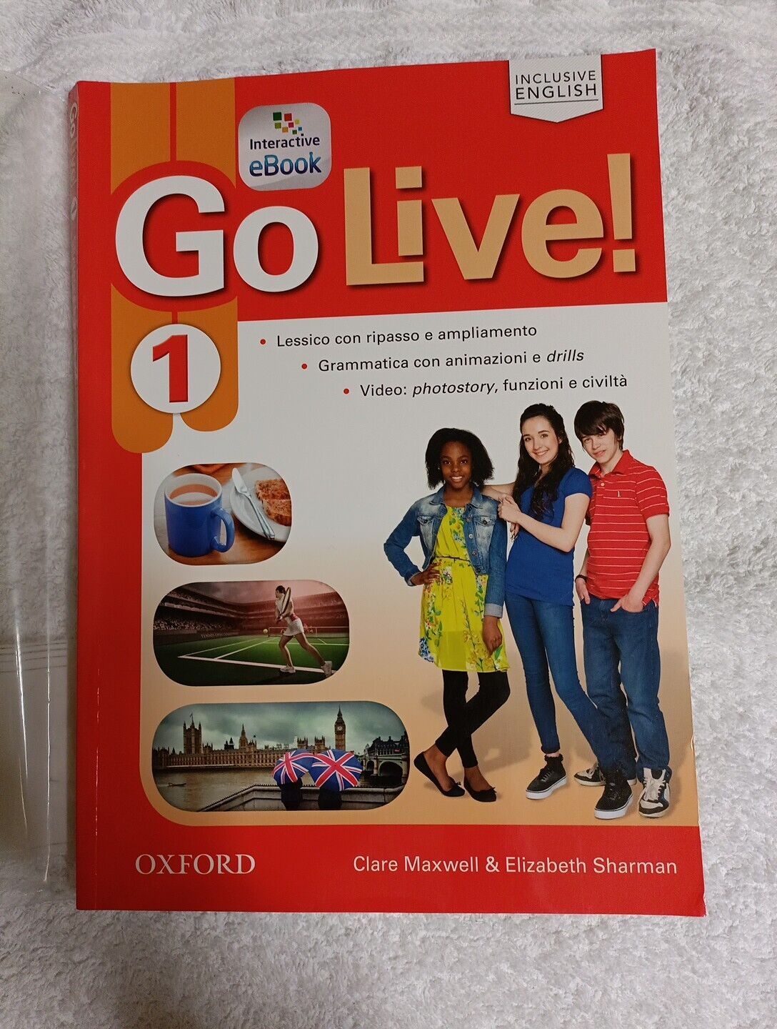 GO LIVE 1 STUDENT BOOK & WORKBOOK + STUDENT CD - Interactive eBook - Ripasso