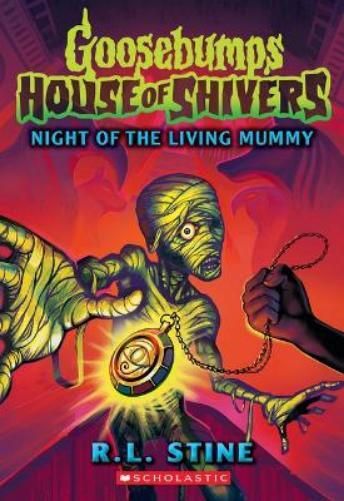 R L Stine Night of the Living Mummy (House of Shivers #3) (Tascabile)