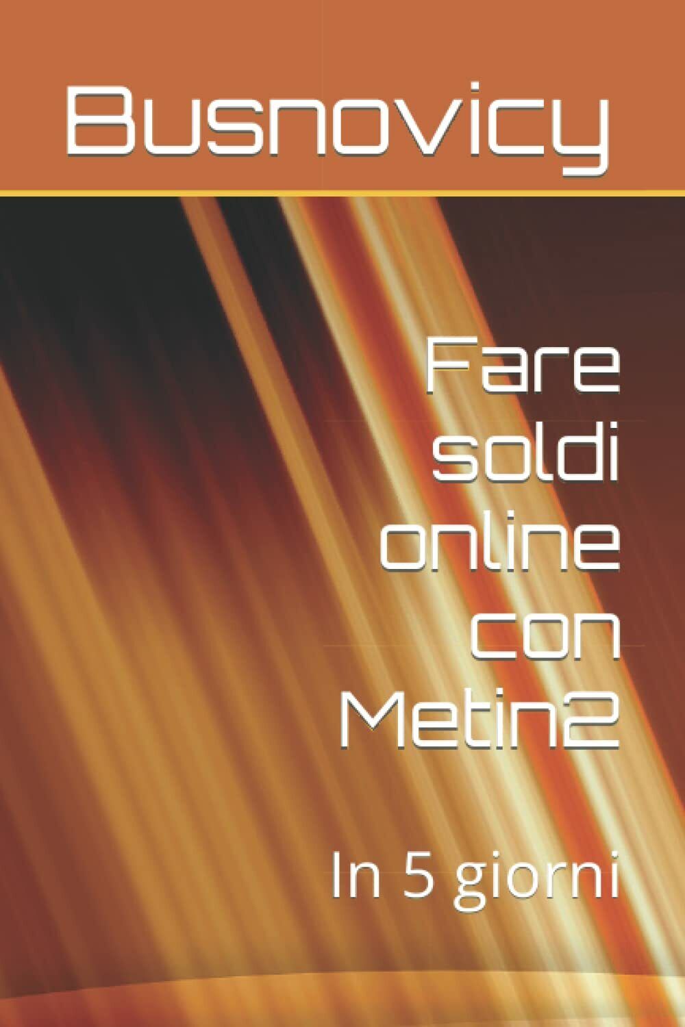 Fare soldi online con Metin2: In 5 giorni di Alex Busnovicy,  2021,  Indipendent