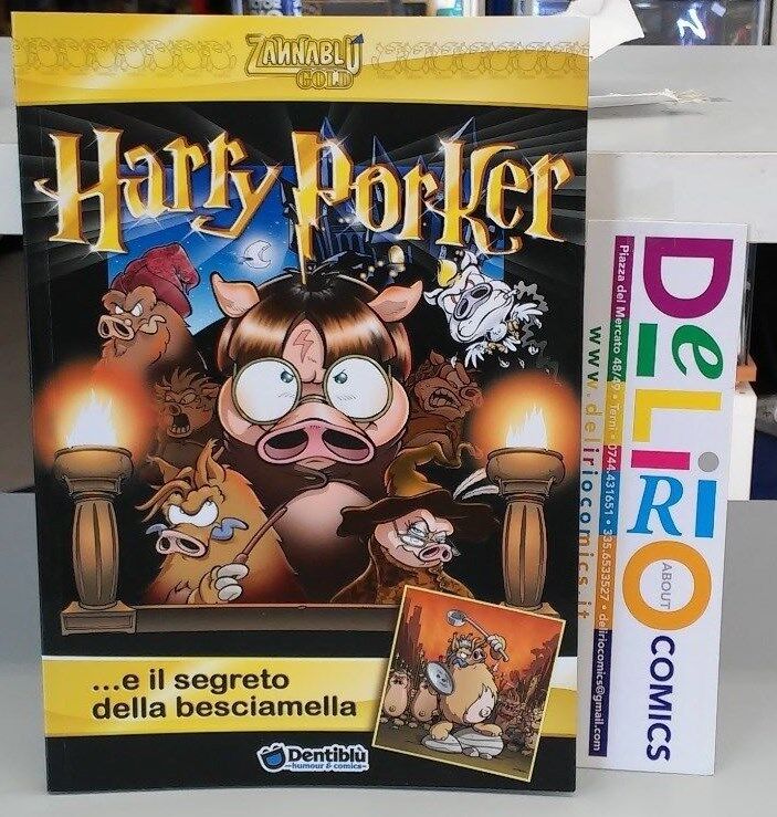 ZANNABLU' GOLD - HARRY PORKER Ed. DENTIBLU' SCONTO 5%