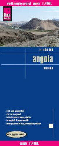Reise Know-How Landkarte Angola [German]