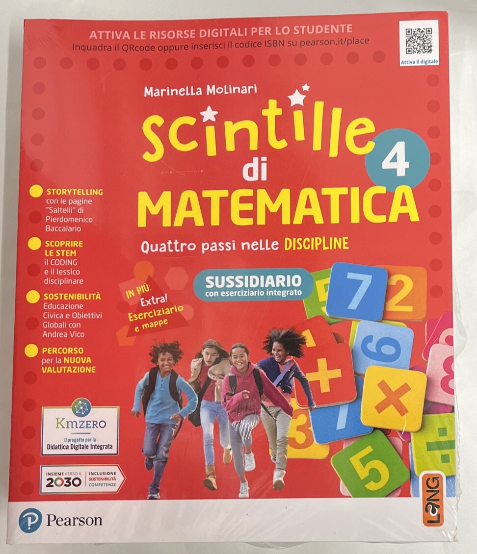 Scintille Sussidiario 4 9788861618299 Nuovo