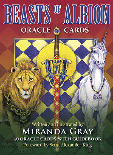 Beasts of Albion Oracle Cards: 40 Oracle Cards with Guidebook by Miranda Gray