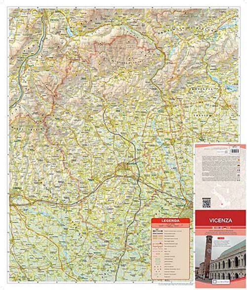 Libri Vicenza. Carta Stradale Della Provincia 1:150.000