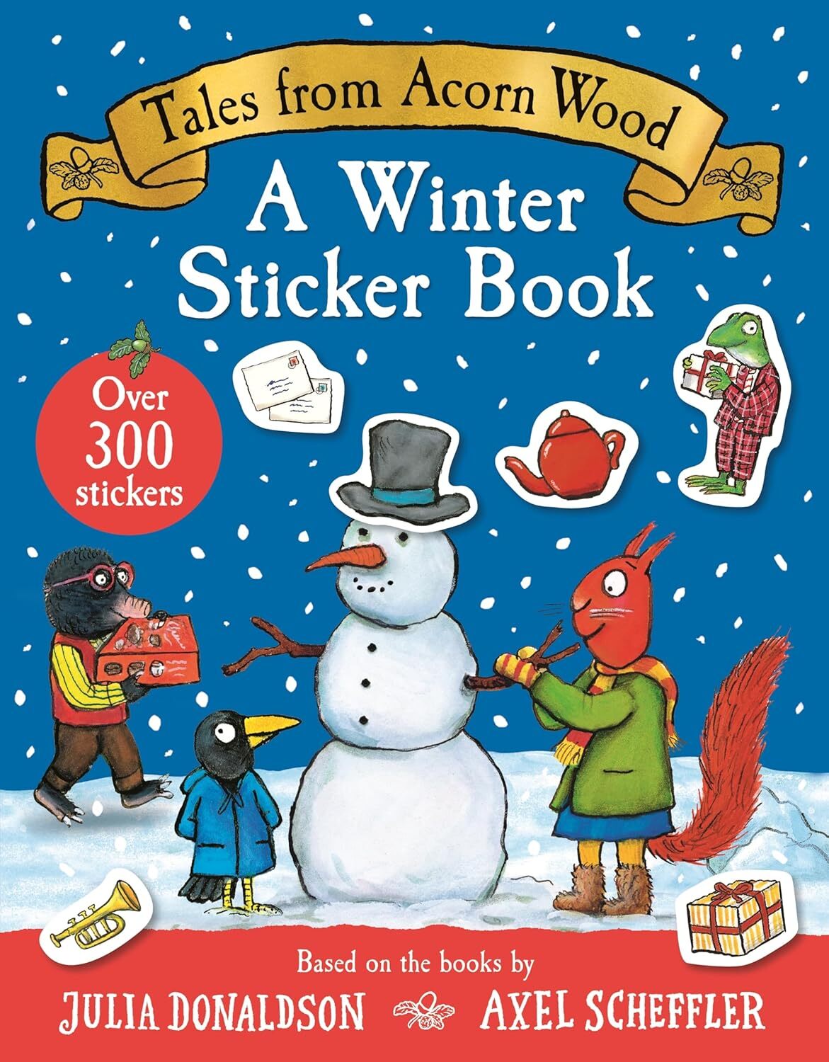 9781035037230 Tales From Acorn Wood: A Winter Sticker Book: over...-use stickers