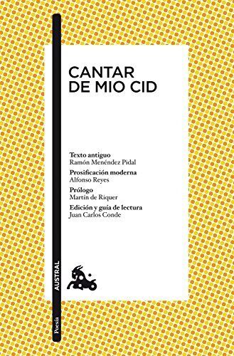9788467034059 Cantar del Mío Cid [Lingua spagnola] - Anónimo