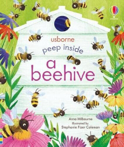 Peep Inside a Beehive (Peep Inside) [Board book] by Anna Milbourne