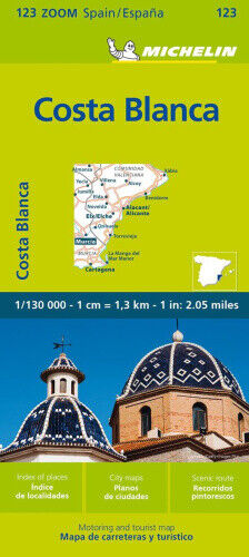 Costa Blanca - Zoom Map 123 by Michelin