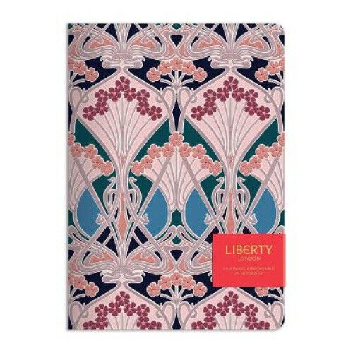Liberty London Ianthe Handmade B5 Embroidered Journal by Galison