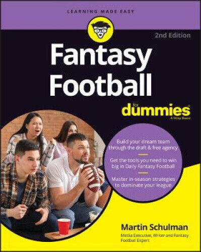 Fantasy Football For Dummies, 2nd Edition by Schulman, Martin L.