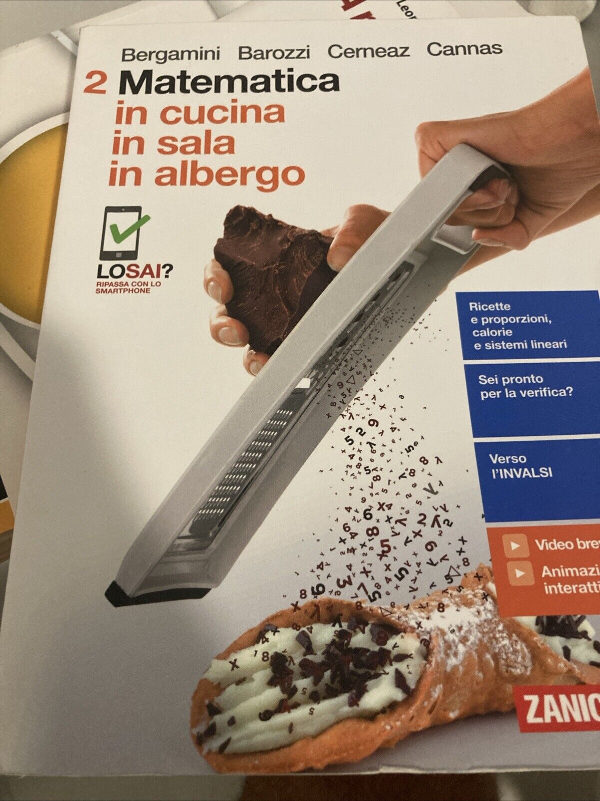 matematica in cucina sala albergo 2 bergamini massimo 9788808746856