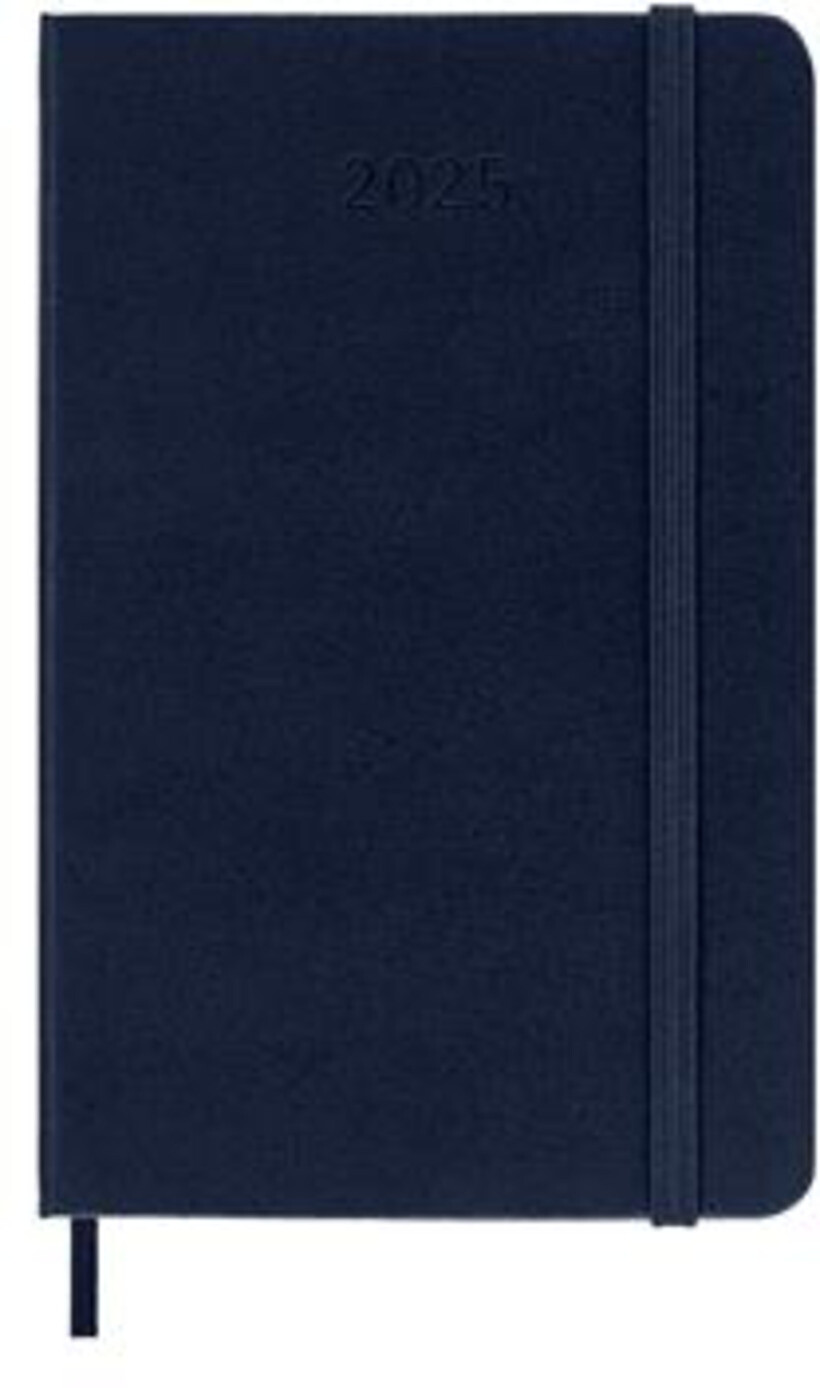 12 MONTHS, DAILY. POCKET, HARD COVER, SAPPHIRE BLUE -  8056999270186