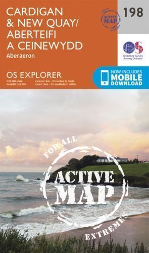 LIbri UK/US Ordnance Survey - Cardigan And New Quay, Aberaeron