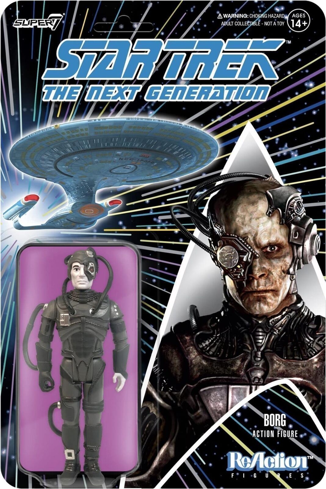 Star Trek: Super7 - The Next Generation - Reaction Figure Wave 1 - Borg -