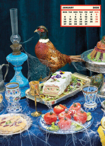 Toilet Paper Calendar 2025 by Maurizio Cattelan