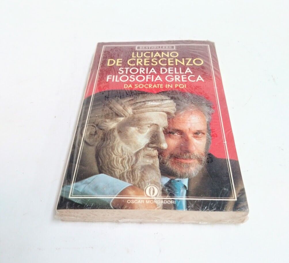 Libro Storia della filosofia greca Da socrate in poi Luciano De Crescenzo