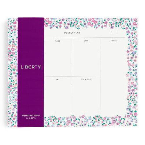 Liberty Cooper Dance Weekly Notepad by Liberty of London Ltd