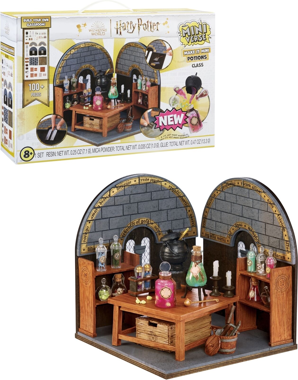 Mga'S Miniverse - Make It Mini Harry Potter Build It Set -