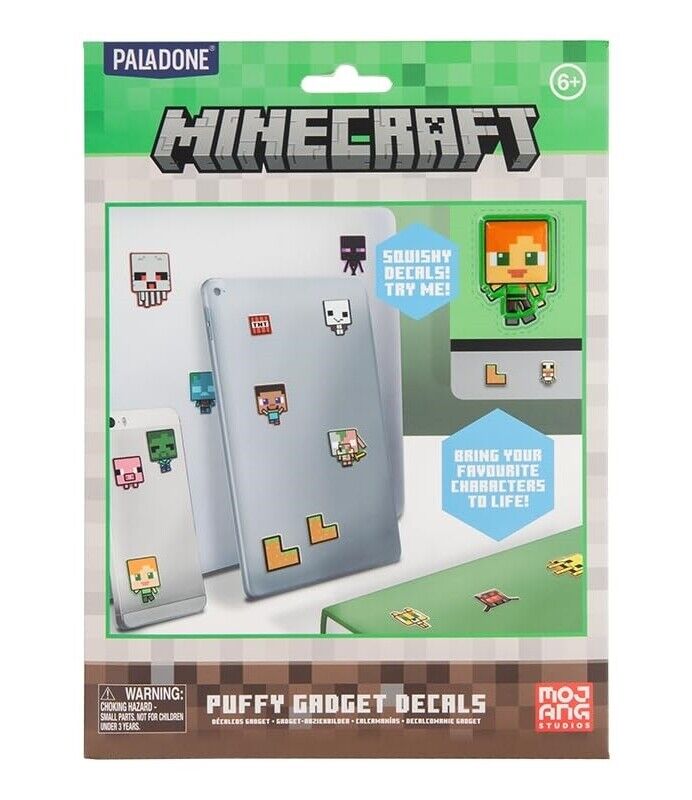 Minecraft Puffy Gadget Decals -