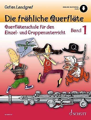 Die fröhliche Querflöte Band 1 (Tascabile)