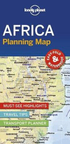 Lonely Planet Africa Planning Map (Map) by Lonely Planet