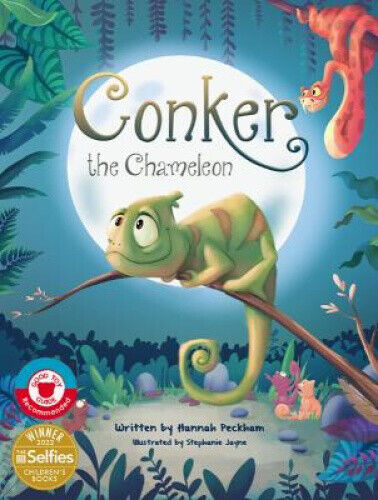 Conker the chameleon by Hannah Peckham