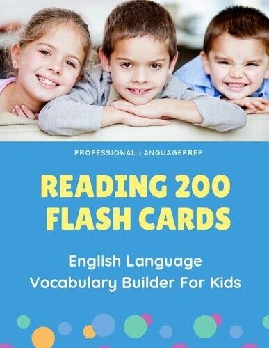 Professional La Reading 200 Flash Cards English Language Vocabulary  (Tascabile)