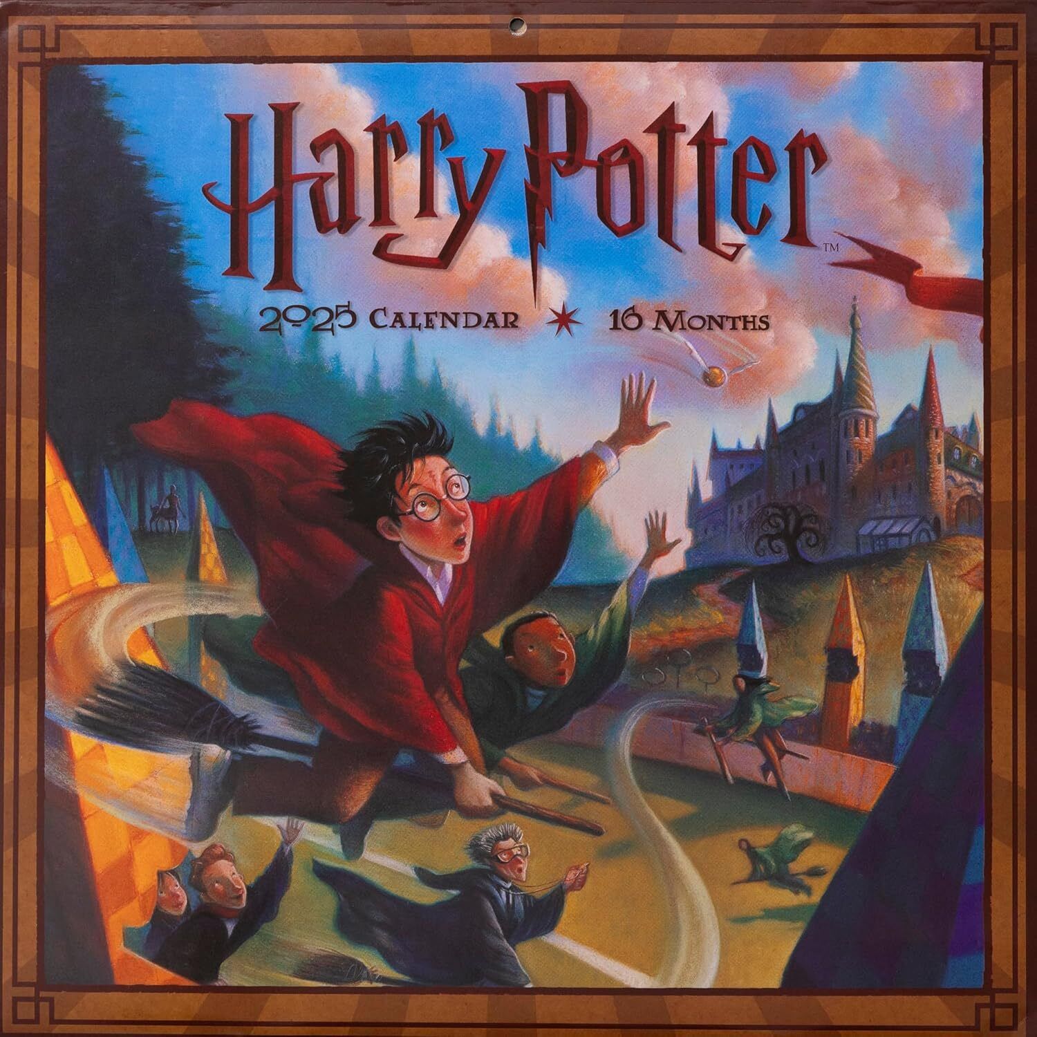9781804231692 Harry potter 2025 calendario 30 x 30 cm pyramid