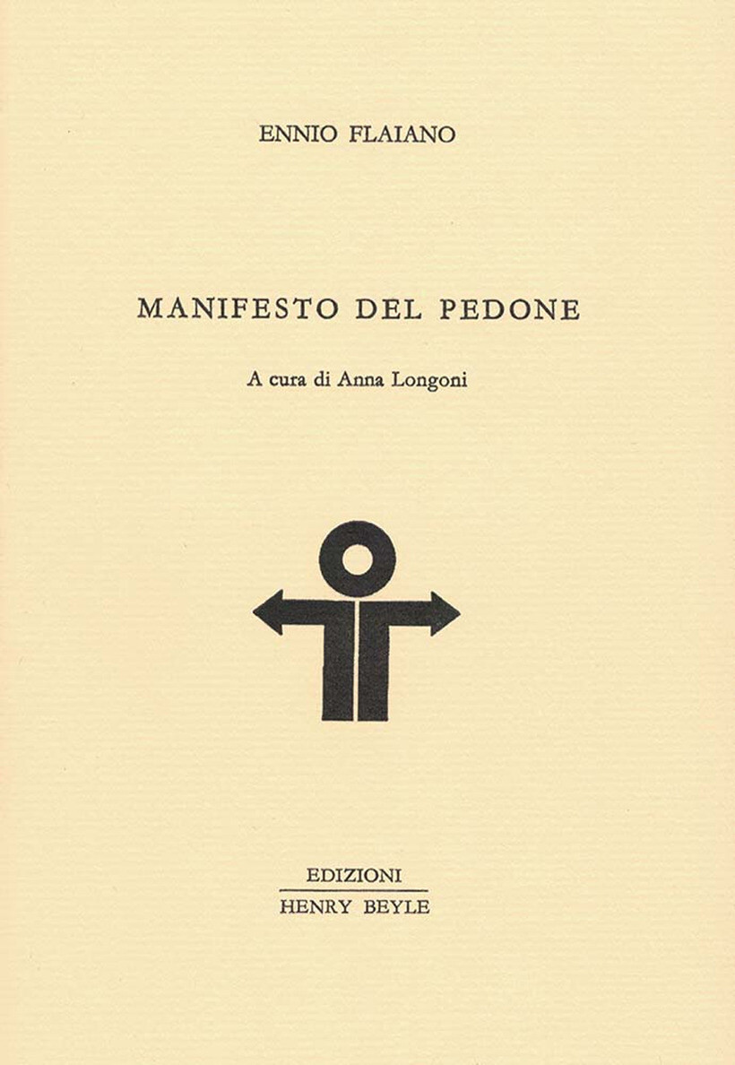MANIFESTO DEL PEDONE - FLAIANO ENNIO 9788899234676