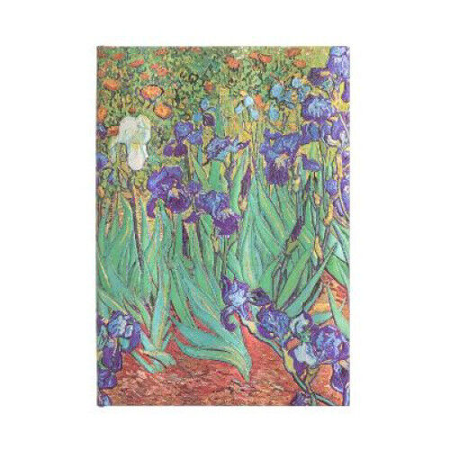 Van Gogh’s Irises Midi Lined Hardcover Journal (Van Gogh's Irises)