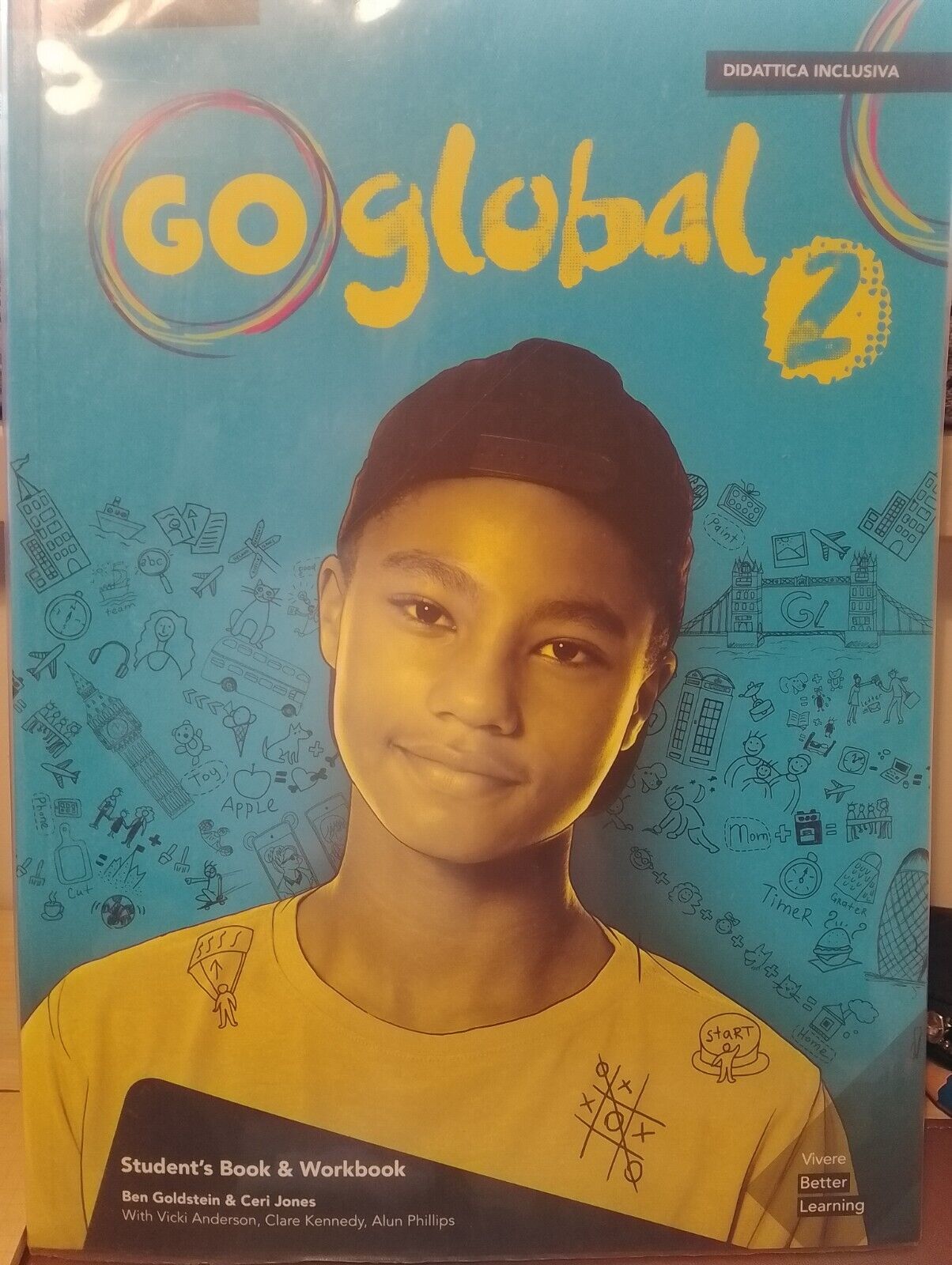 Libro inglese Go Global 2 - Cambridge - Scuola Media - ISBN 9781108610476