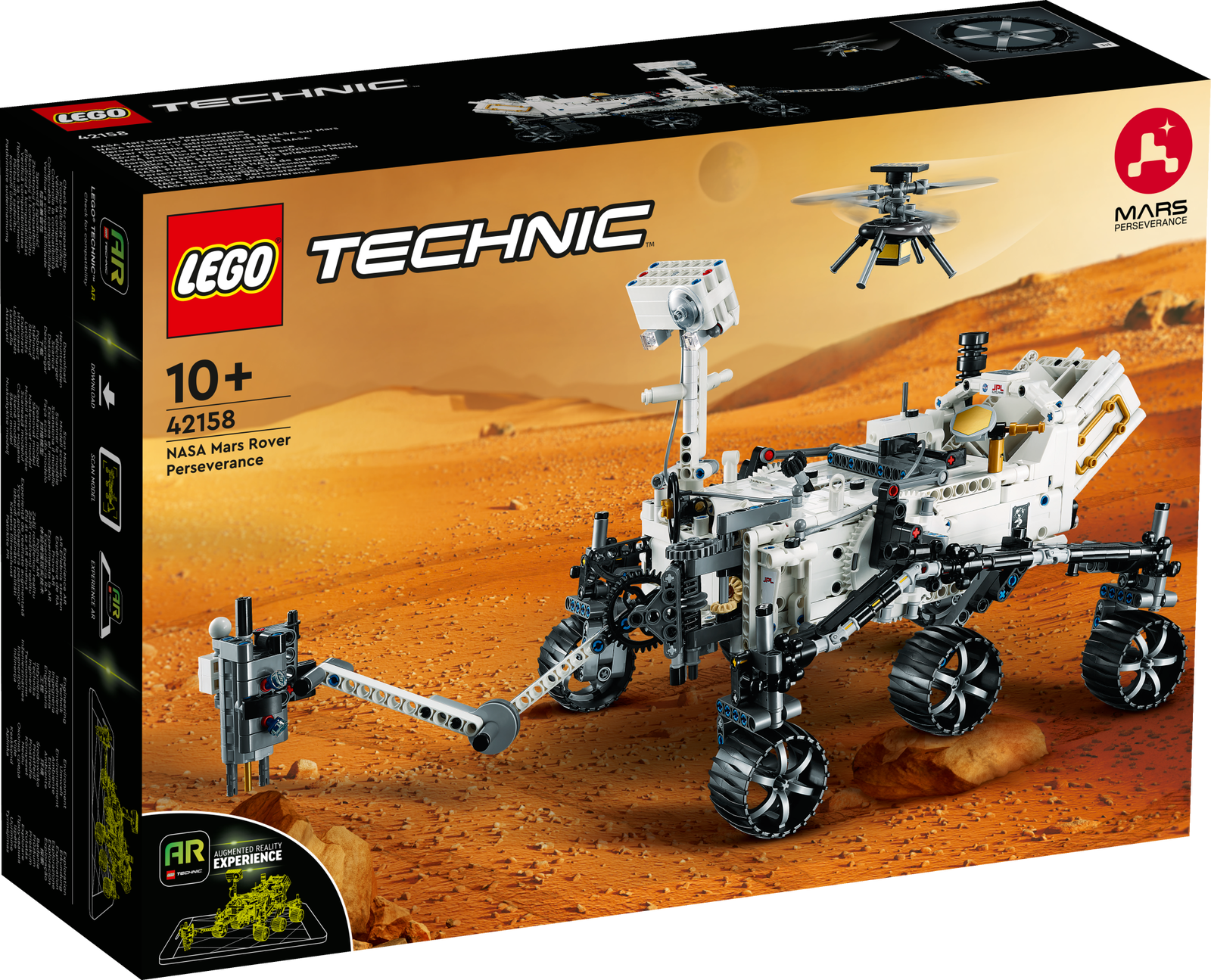 Lego: 42158 - Technic - Rover Marziano Perseverance Nasa -