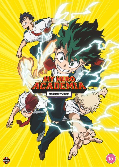 Dvd My Hero Academia Season 3 [Edizione: Regno Unito]