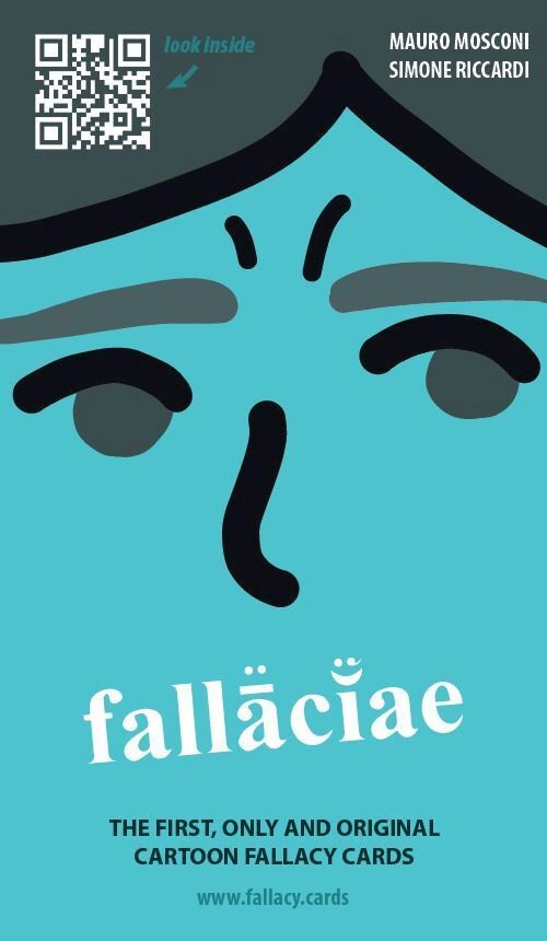 FALLACIAE - FALLACY CARDS - ENGLISH VERSION  - MOSCONI MAURO - PSYCOMIX