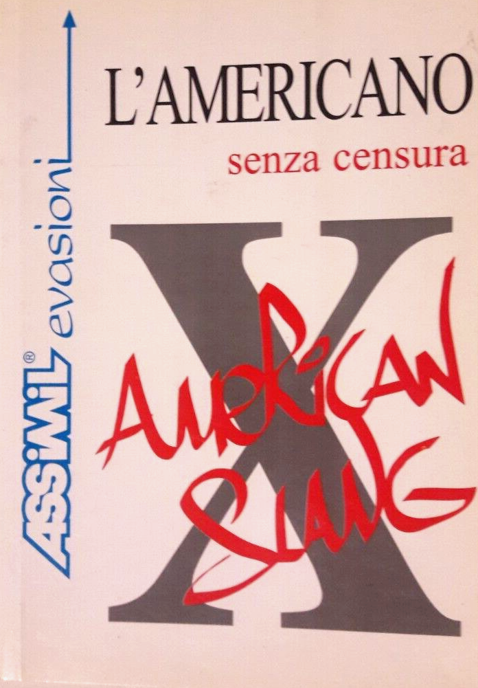 ASSIMIL AMERICAN SLANG + MINI DIZIONARIO ITALIANO INGLESE AMERICANO CM 11X8X4