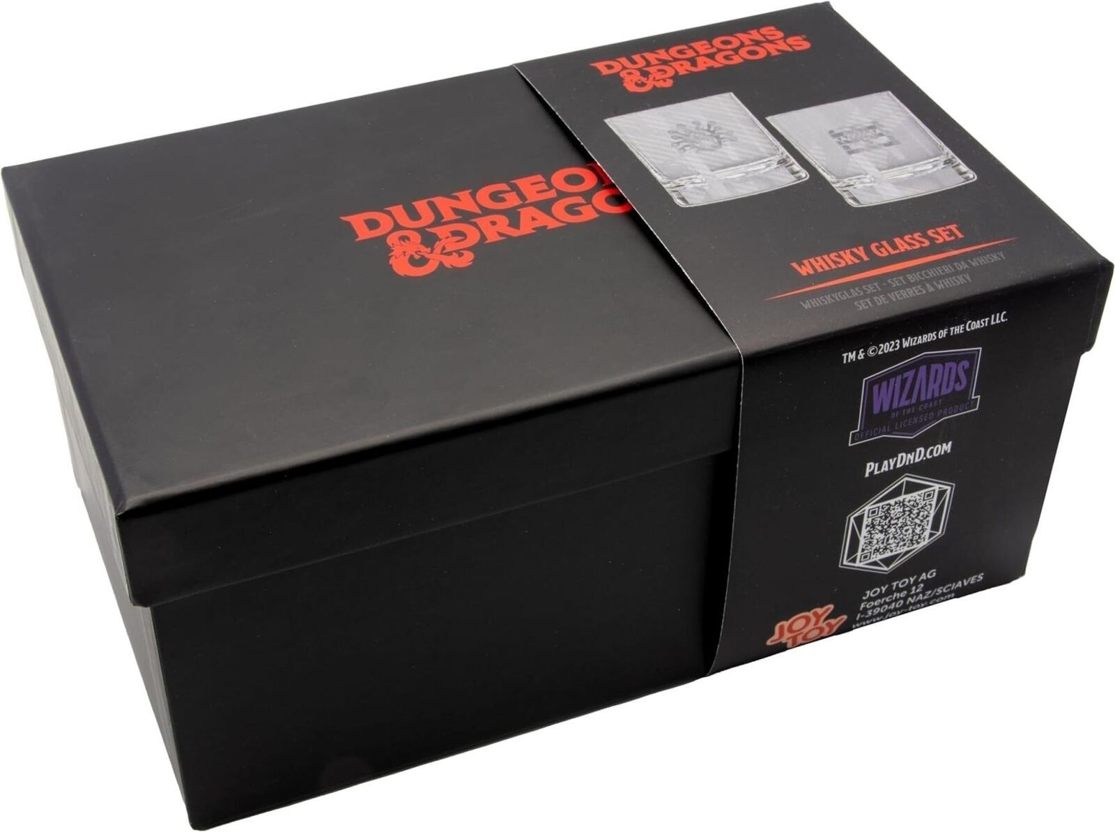Dungeons & Dragons: Joy Toy - Set Di 2 Bicchieri Da Whisky -