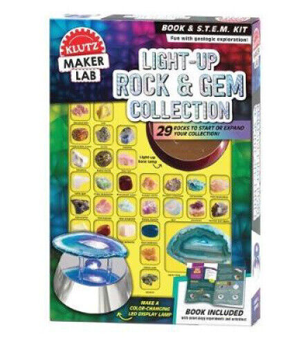 Light-Up Rock & GEM Collection (Klutz Maker Labs) (Klutz Maker Lab)
