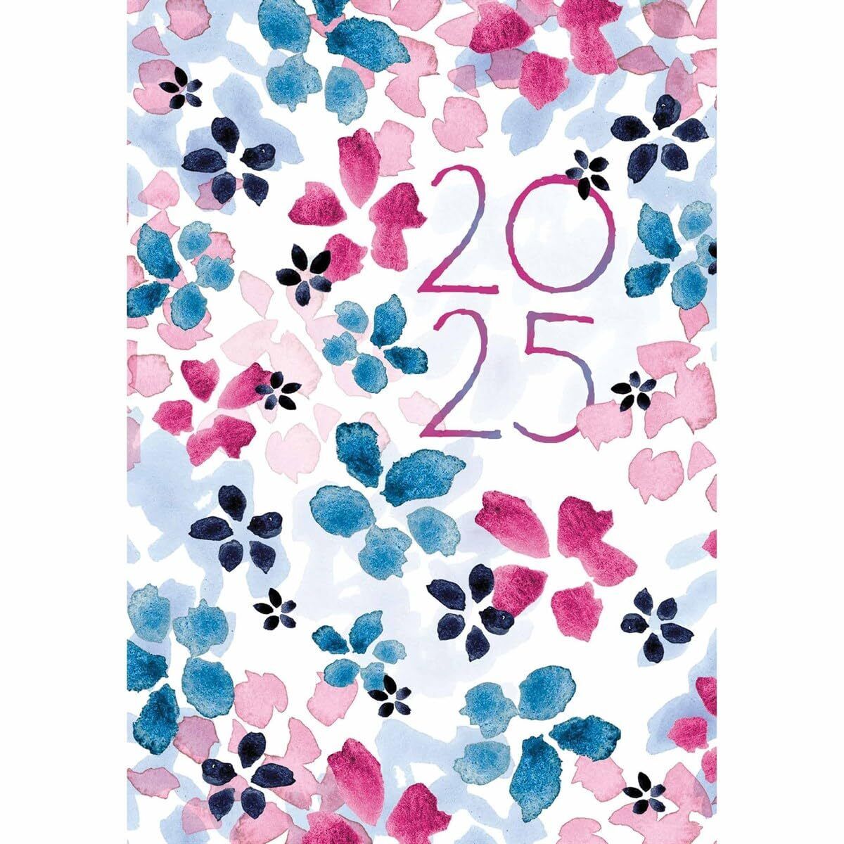 2025 Fashion Diary Floral A6 Diary (Copertina rigida)
