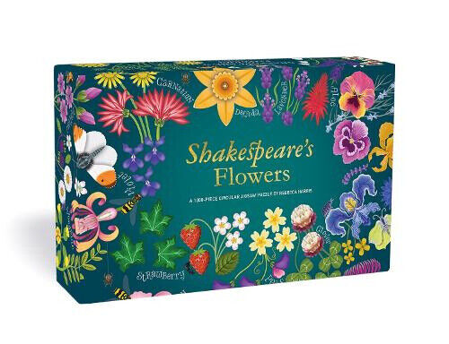Shakespeare's Flowers: A 1000-Piece Jigsaw Puzzle with a Poetic Host of