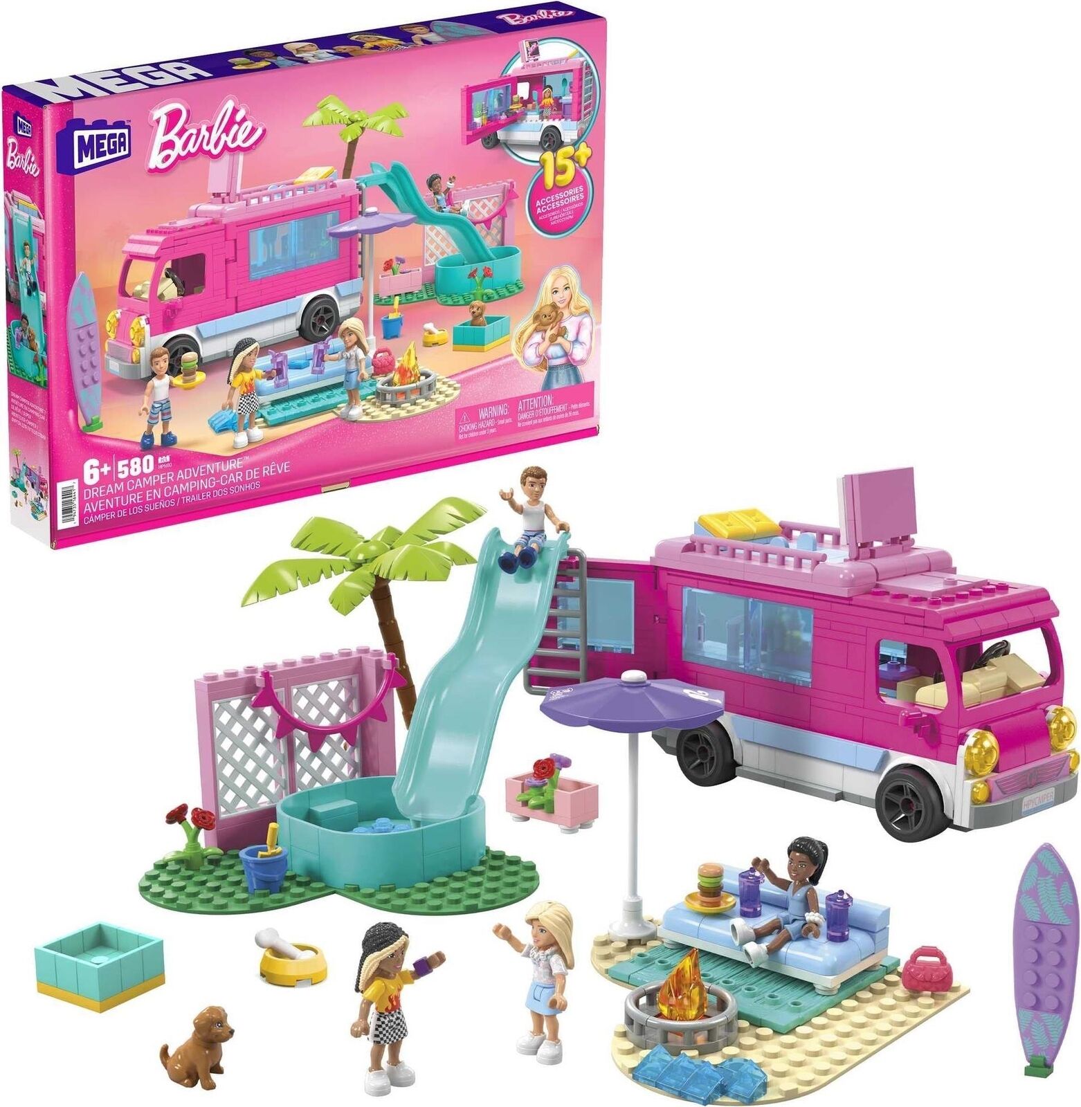 Barbie: Mattel - Mega Dream Camper Adventure -